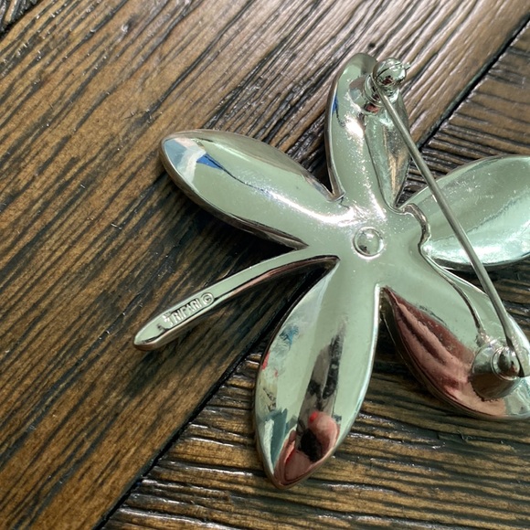 Lot of 4 Vintage Brooches - Trifari, Lisner, Giovanni, Van Dell - Picture 5 of 8